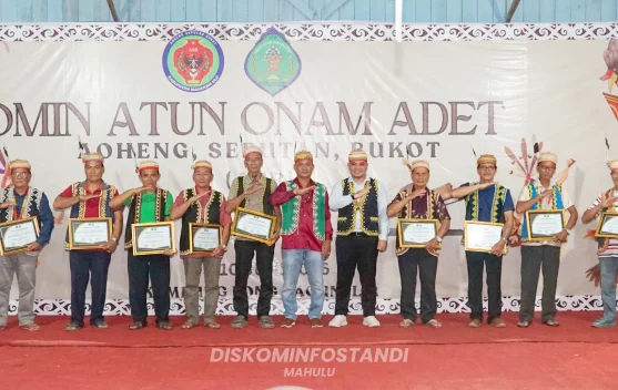 Festival Omin Atun Onam Adet di Long Bagun Ilir ditutup Wakil Bupati