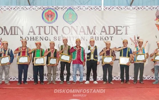 Penutupan Festival Omin Atun Onam Adet di Kampung Long Bagun Ilir, Juni 2026